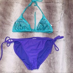 Bikini set 💜💛💙